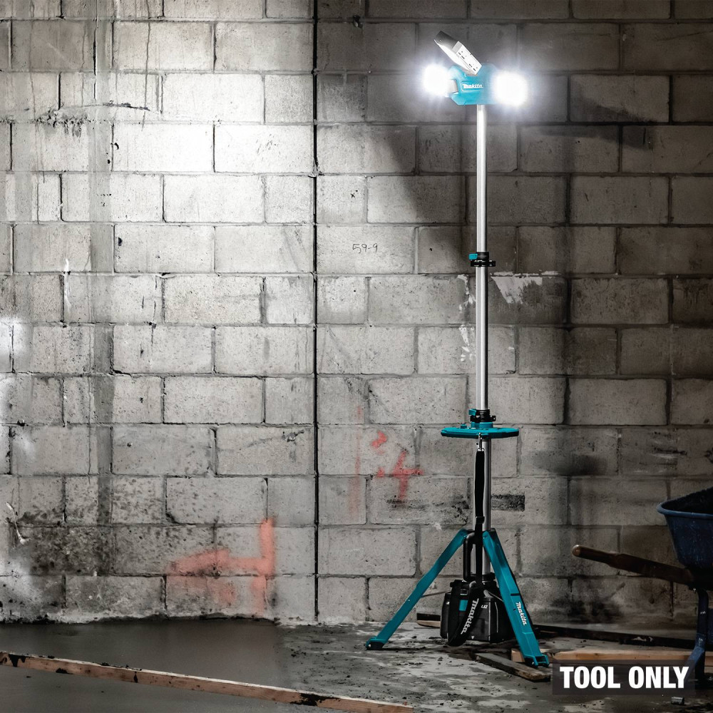 🔥 Special Offer: 15,000-Lumen Cordless LED Tower Light | 3 Adjustable Heads, 8 ft. Height — Light Only