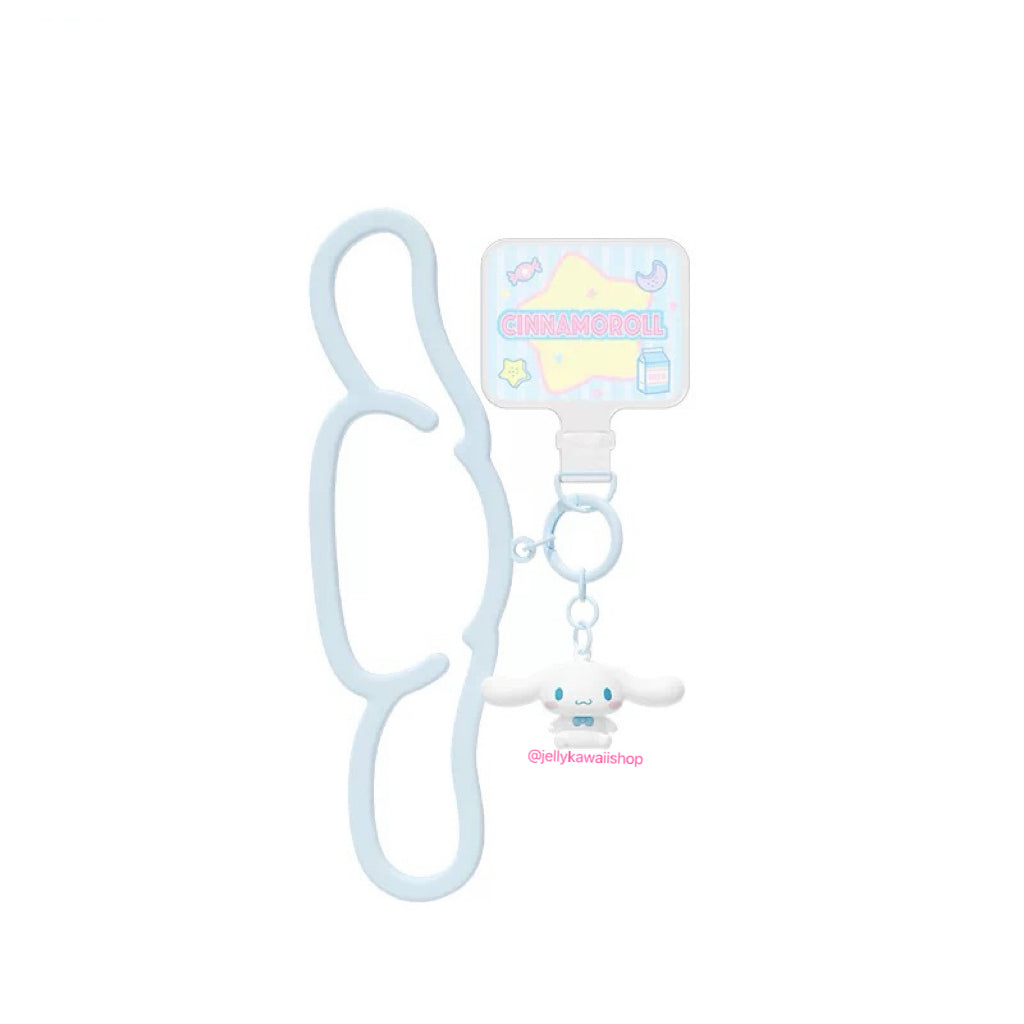 Sanrio Silicone Bracelet Charm Keychain