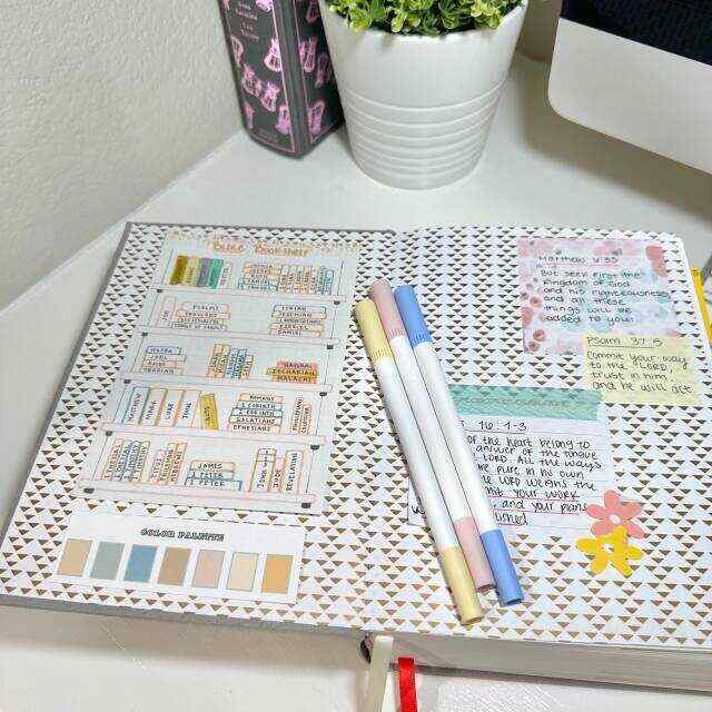 ✝️Bible Study Tracker Stickers