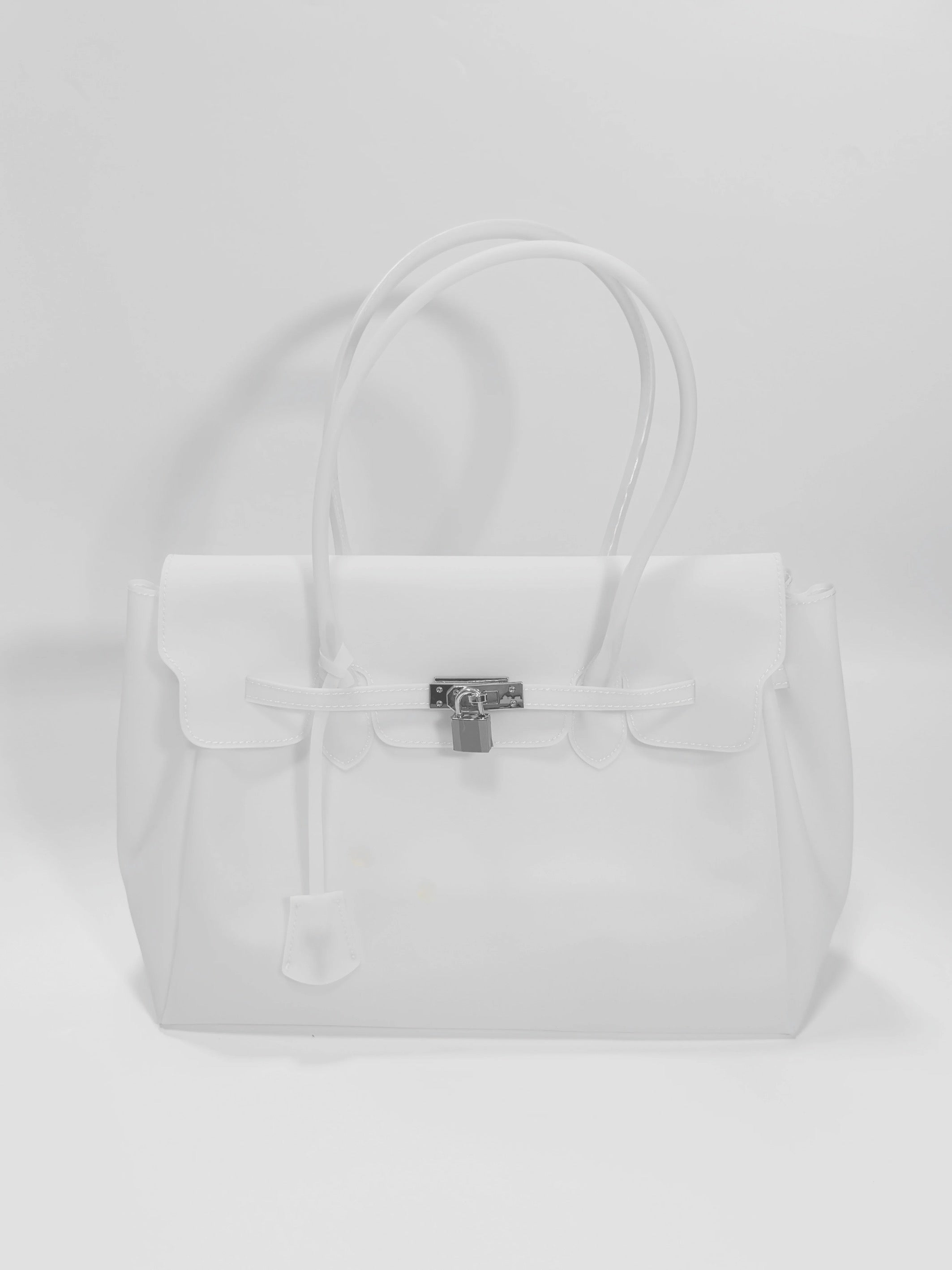 Girly Jelly Tote Shoulder Bag