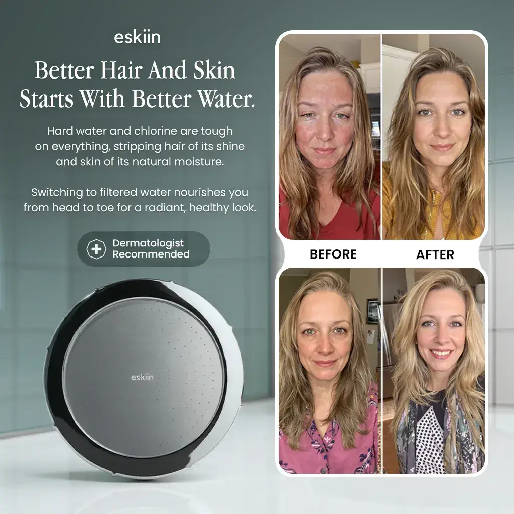 Filtered Showerhead - Healthier Shower Experience