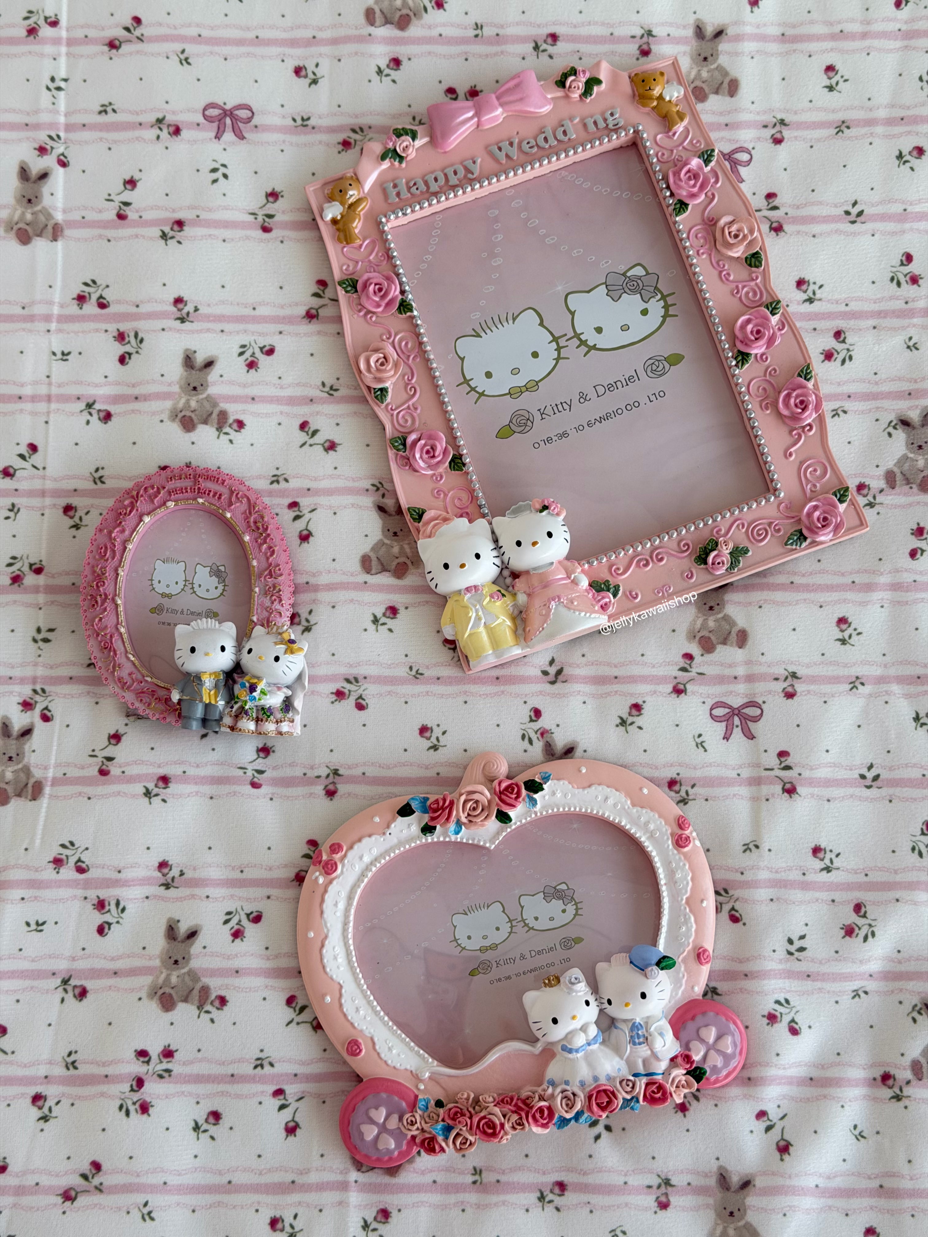 HelloKitty & Danie Photo Frame Ornaments Wedding Gifts