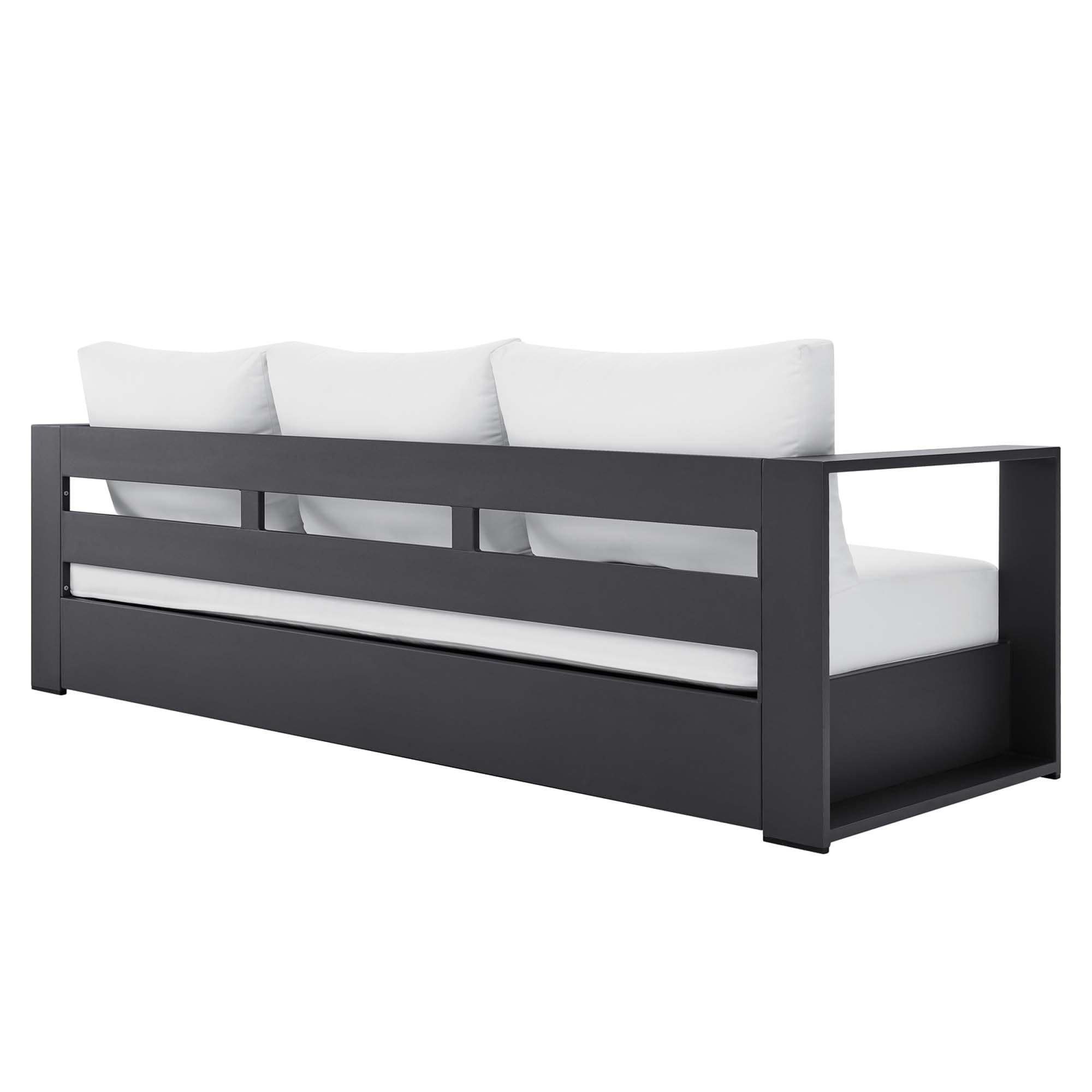 Tahoe Outdoor Aluminum 4-piece Conversation Set with Coffee Table