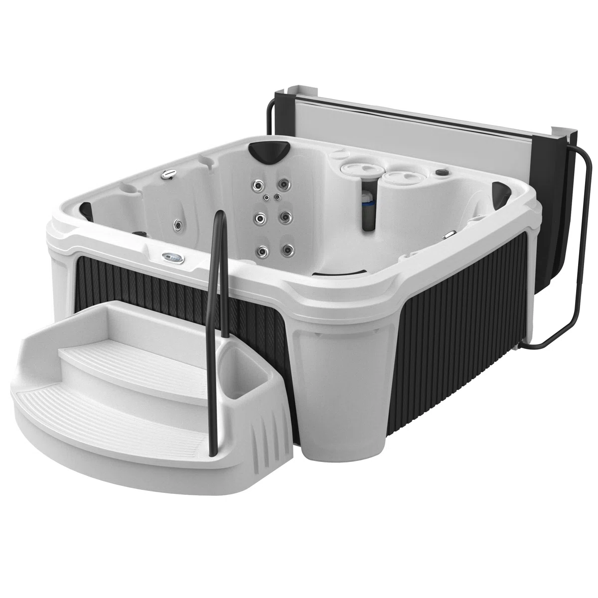 DayDream 3500 Ensemble 7-Person 35-Jet Plug & Play Hot Tub with Ozonator AR4-HU2-WTBE