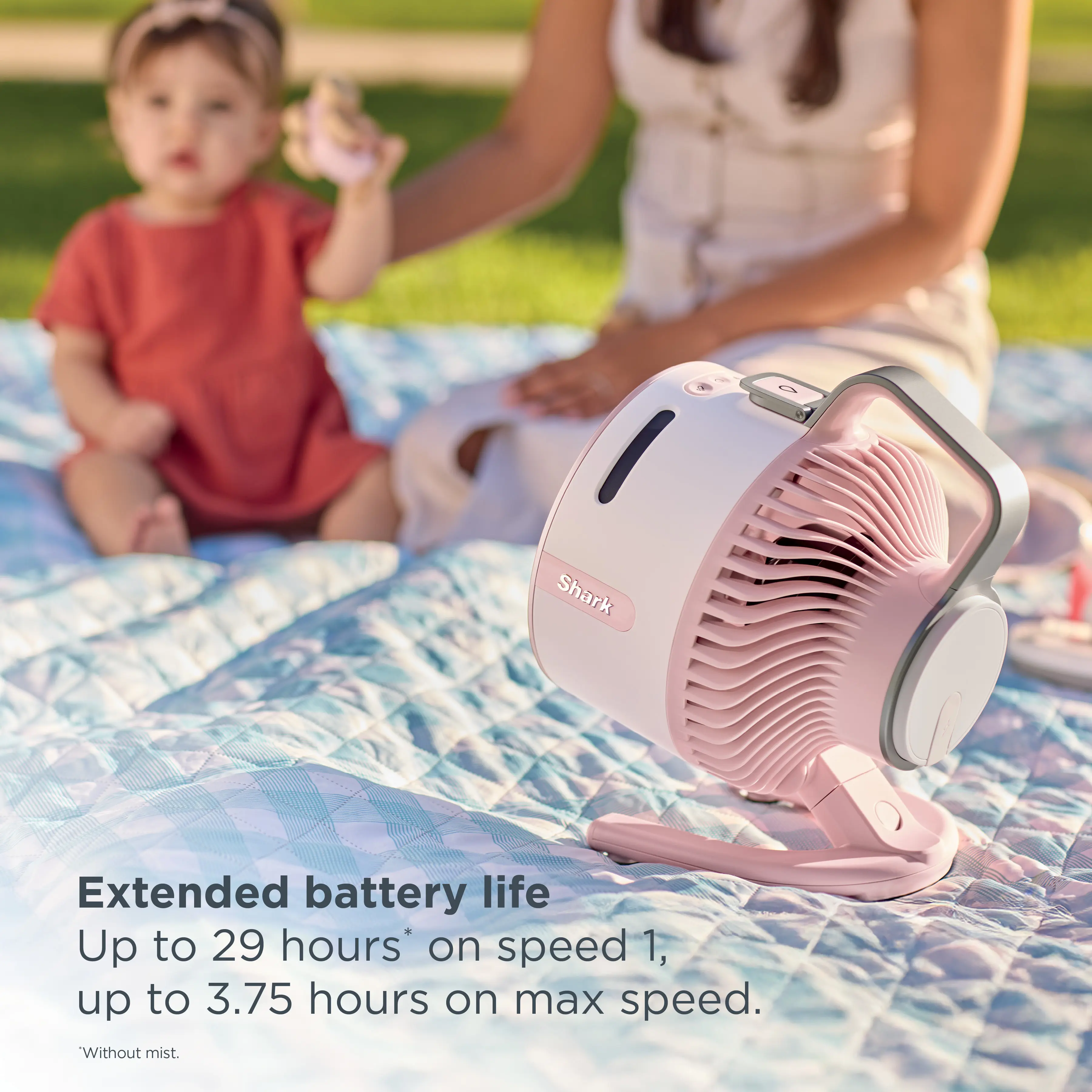 Portable HydroGo Pro evaporative cooler fan, lightweight energy-saving water cooling unit for patio, camping, RV outdoor cooling, quiet portable swamp air cooler.