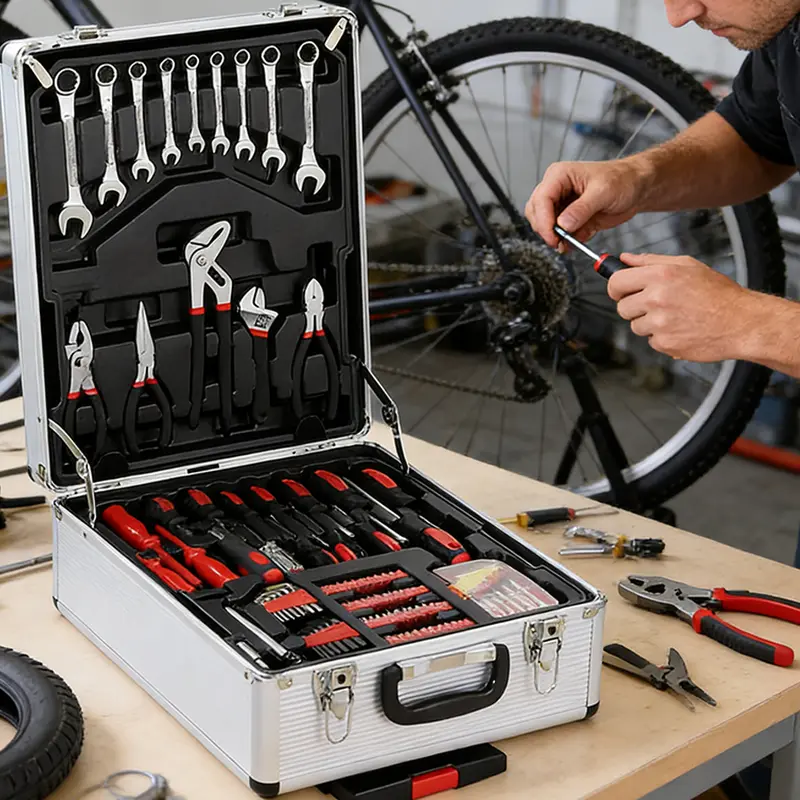 🔥Last Chance Sale🔥Bourvill 899-Piece Tool Set with Wheeled Cabinet