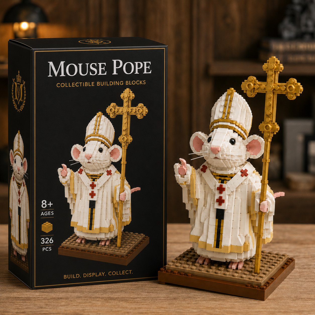Holy Judgment & Midnight Reaper Mouse Building Block Display Set