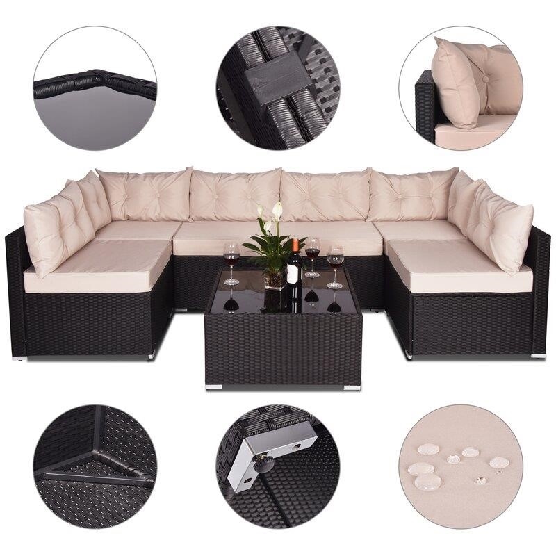 Erlond 300 - Person Seating Group with Cushions