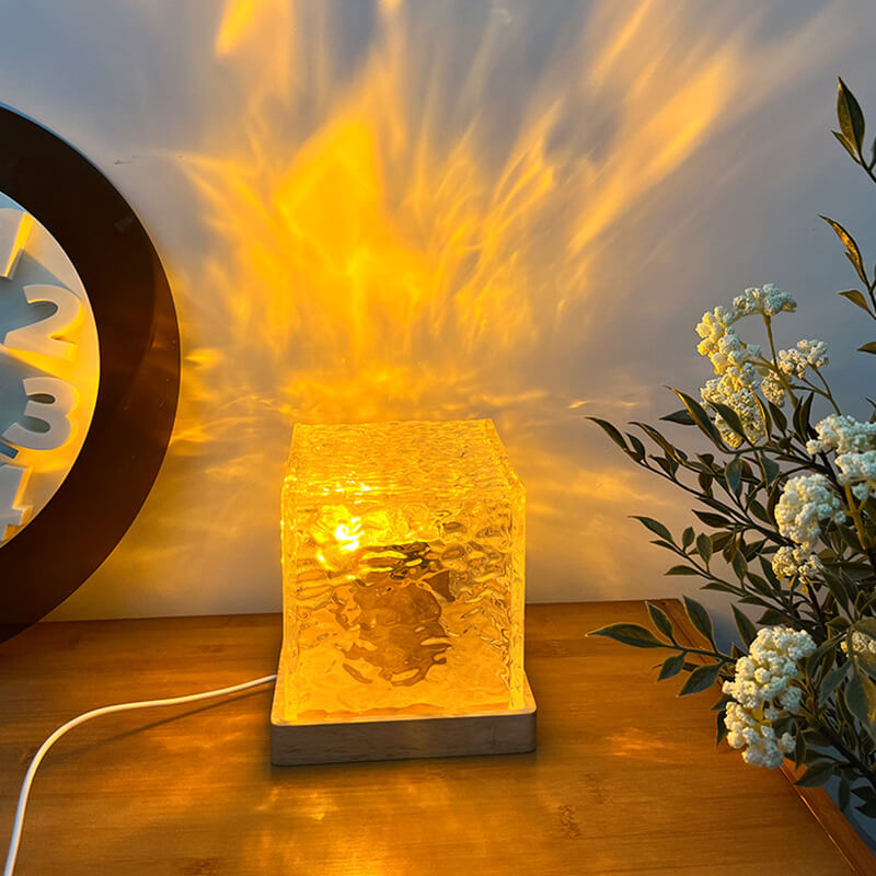 🎁 Exclusive Christmas Gifts 🎄 Rotating Wave Projector - Dynamic Ocean Effect, 16 Changing Colors, Perfect for Baby Care and Nursery Decoration 🌙🚤💫