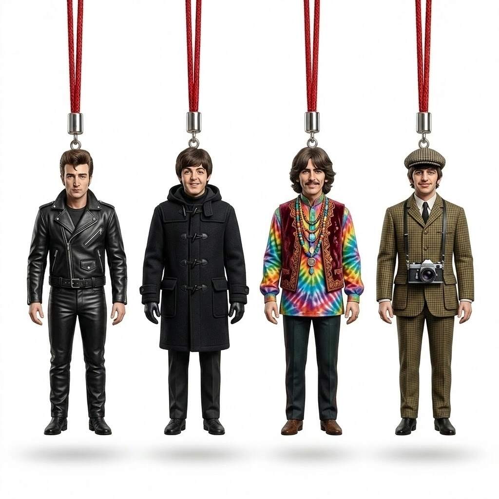 Classic 1960s Rock Band‑Themed 2026 Holiday Collectible Advent Calendar
