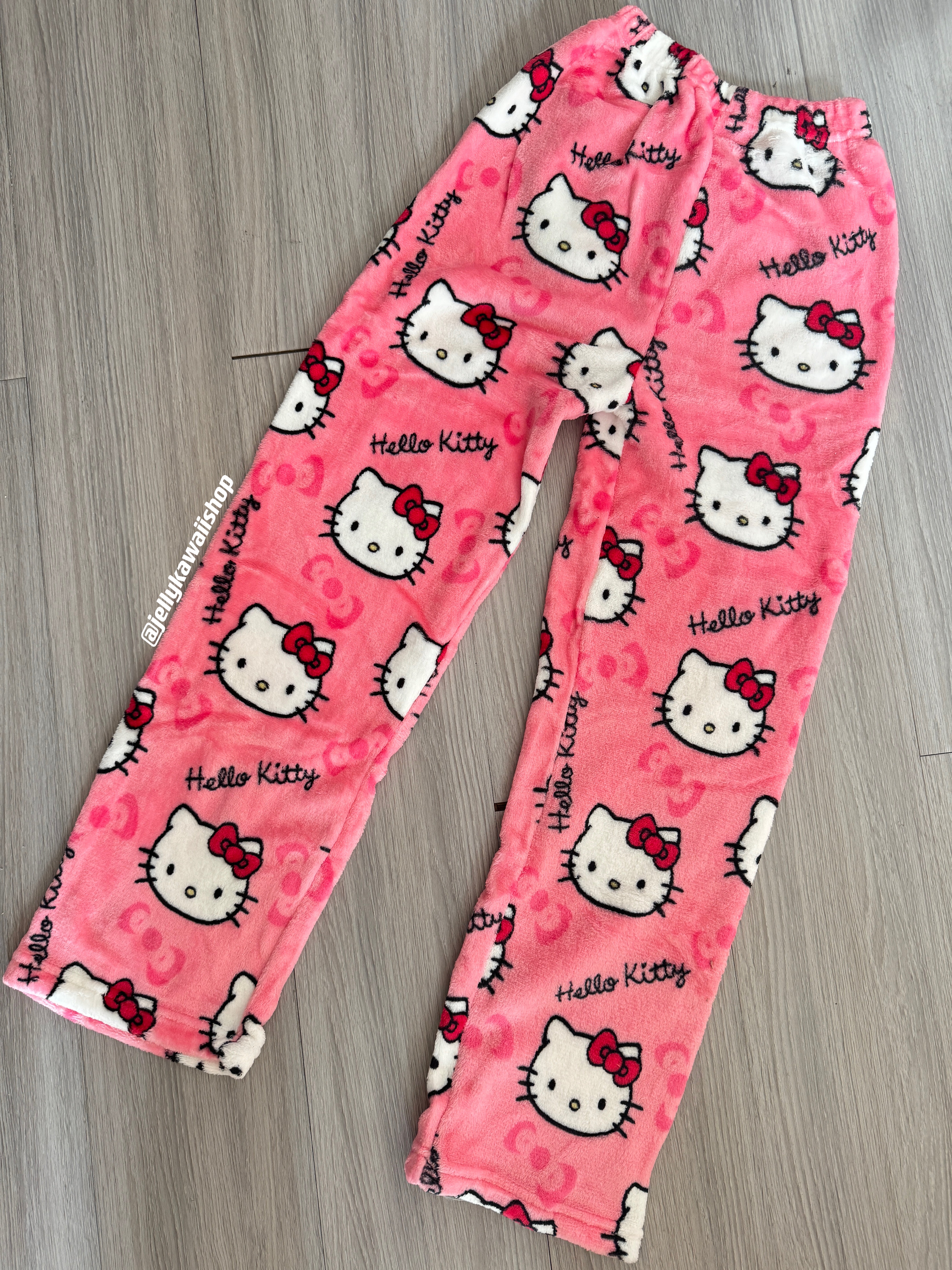 Hellokitty Pants Pajama Long Bottoms Pj Jammies