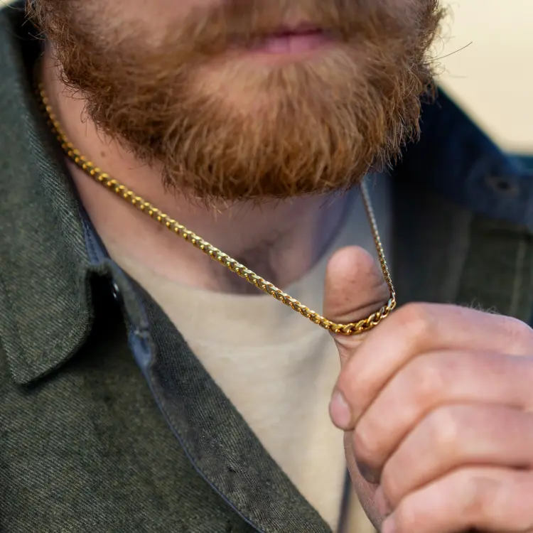 🔥Last Chance Sale🔥 5mm Curb Chain Titanium 20