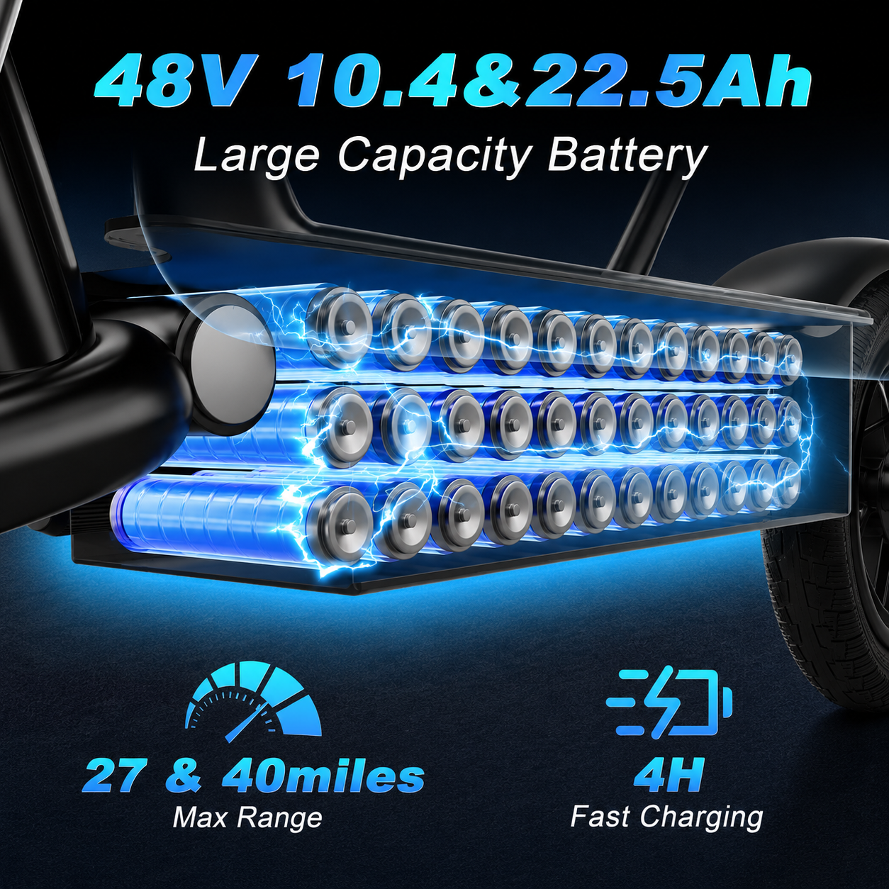 🔥Limited Sale🔥 500W Seated Electric Scooter – Fast, Foldable & Built for Daily Rides