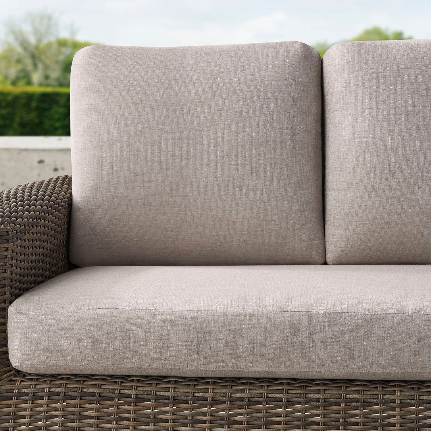Member's Mark Hampton Deep Seating Set with Sunbrella Fabric, 5pc