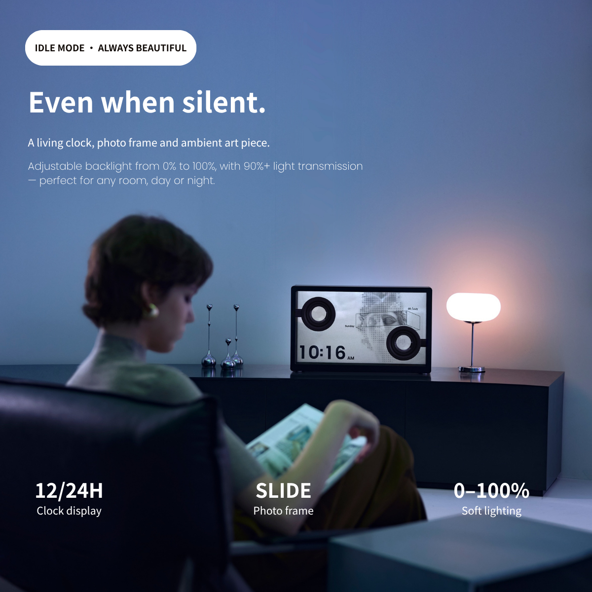 🏭 Factory Promotion – AI Lyric Transparent Speaker, See Your Music Come Alive 🎶✨