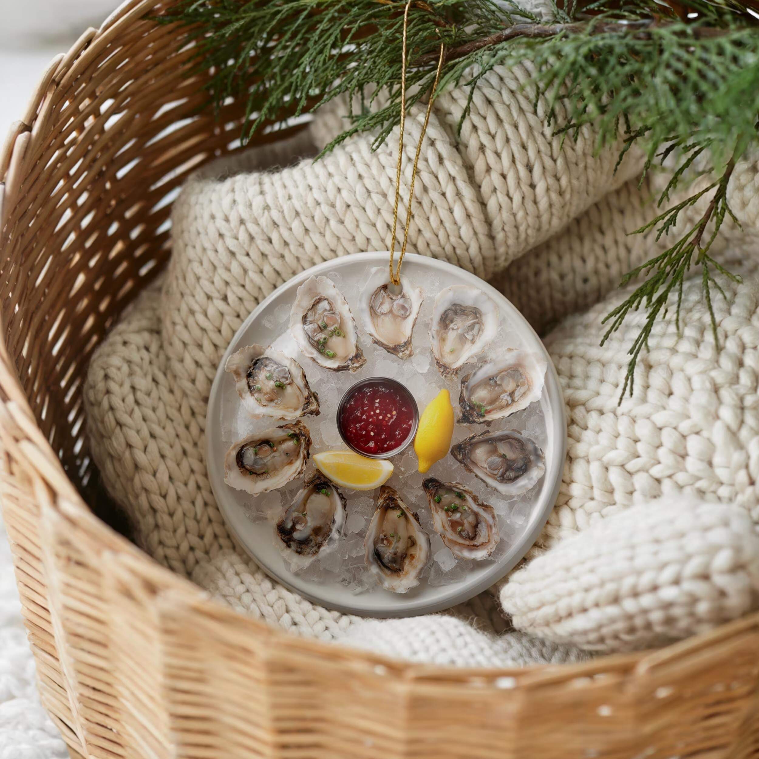 Oyster Ornament