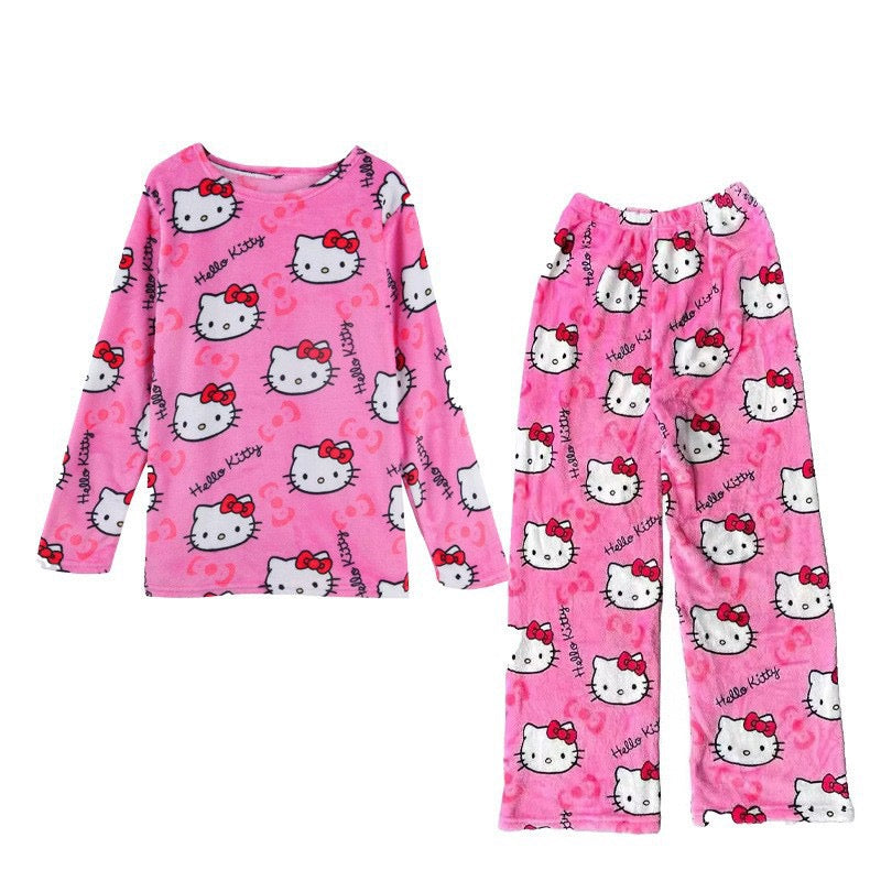 Hellokitty Pants Pajama Long Bottoms Pj Jammies
