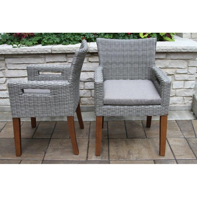Mankato Square 36'' Long Dining Set with Cushions
