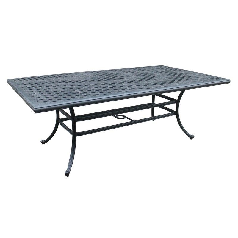 Jeffcoat Rectangular 6 - Person 85.83'' Long Dining Set with Cushions