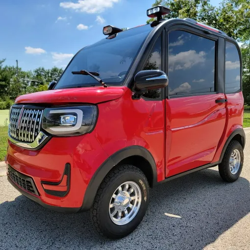 💝Only $59✨4-Seat Electric Outdoor Scooter - Small LSV Low Speed Vehicle/60v Scooter Car