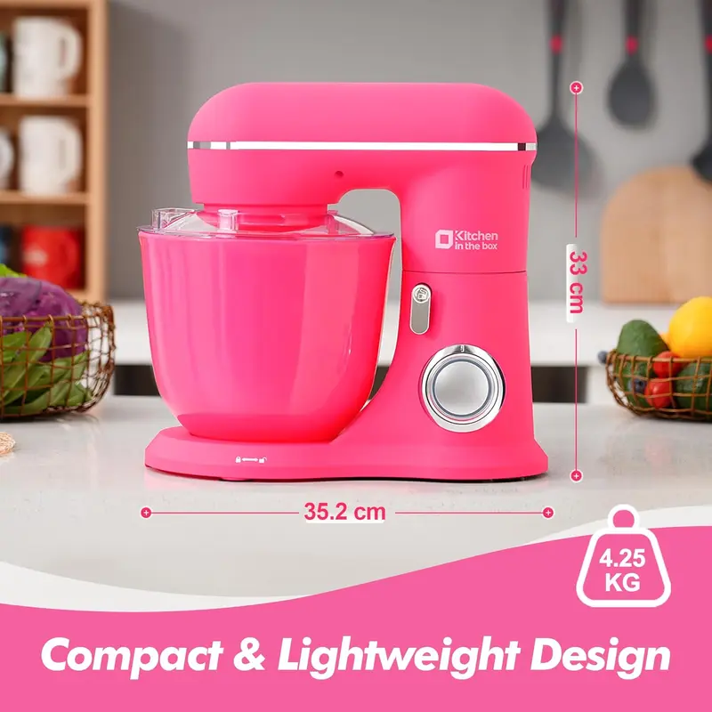 🍰 Special Offer — 10-Speed Stand Mixer with 4.5L & 5L Bowls, Dough Hook, Whisk & Beater 🧁