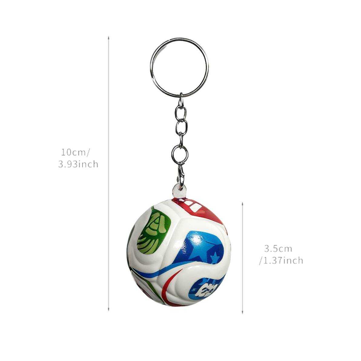 ⚽🏆 Trophy & Ball Keychain
