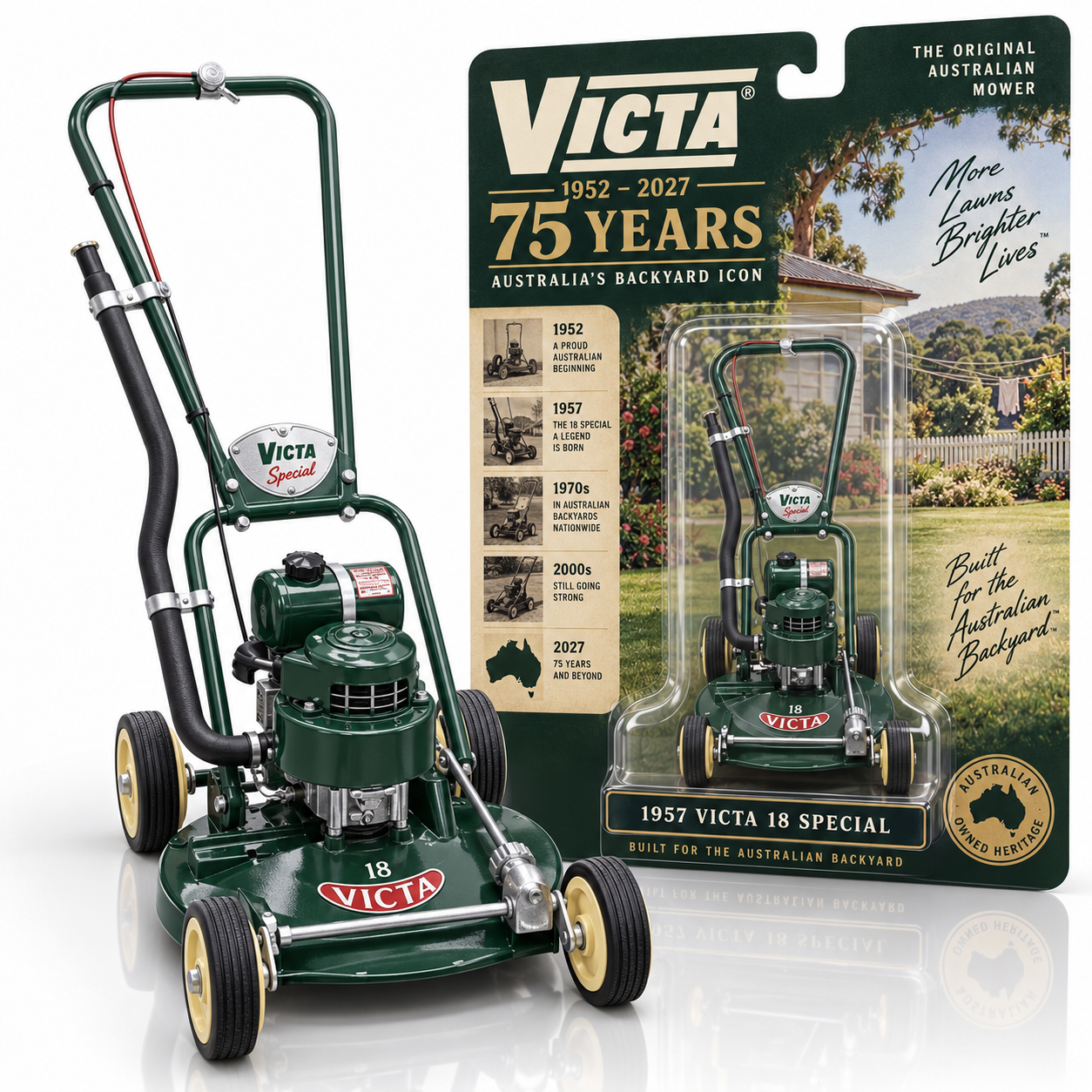 75th Anniversary 1957 Victa 18 Special Edition