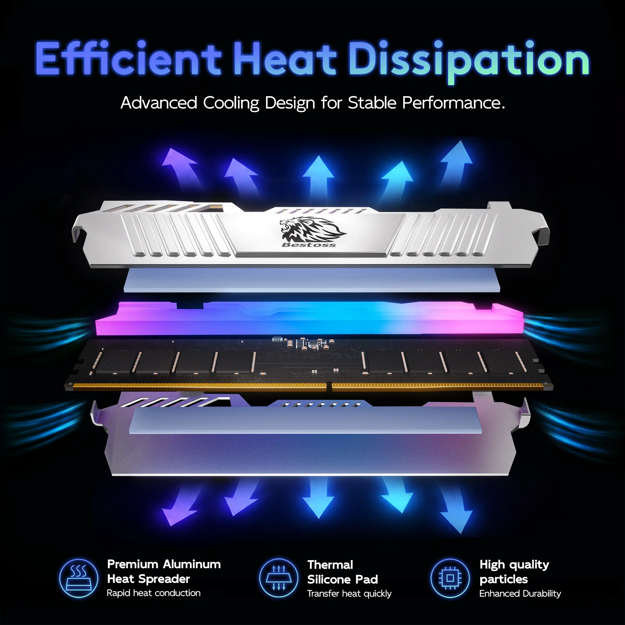 ⚡️Clearance sale⚡️RGB DDR4 3200MHz Desktop RAM
