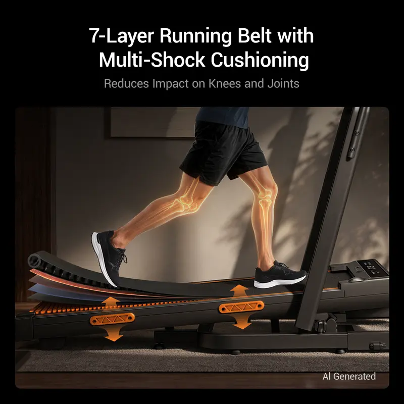 🔥Last Chance Sale🔥Walking Pad Treadmill 30% Incline Foldable