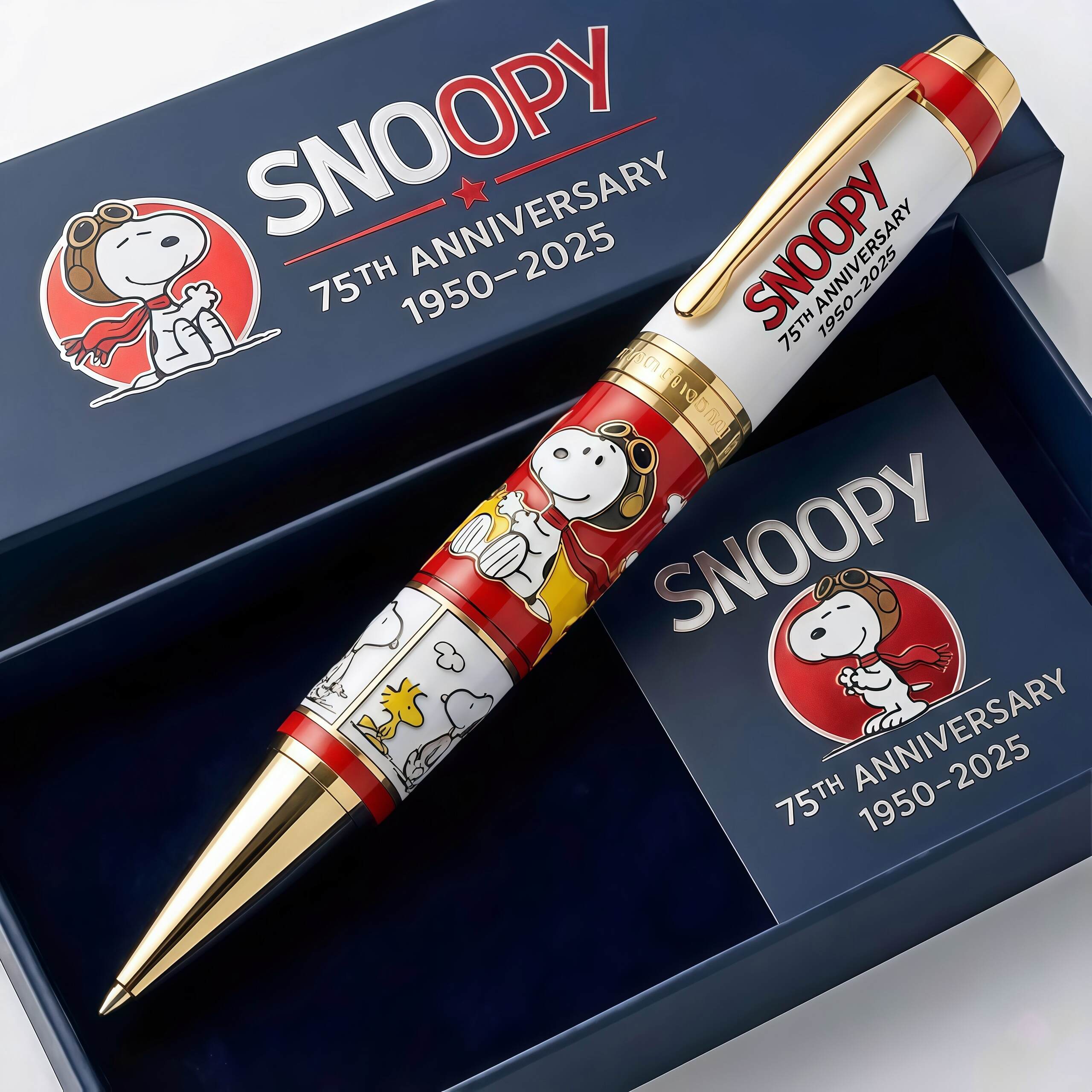 75‑Year Anniversary Collector Commemorative Pen, Keepsake Souvenir Gift 1950‑2025