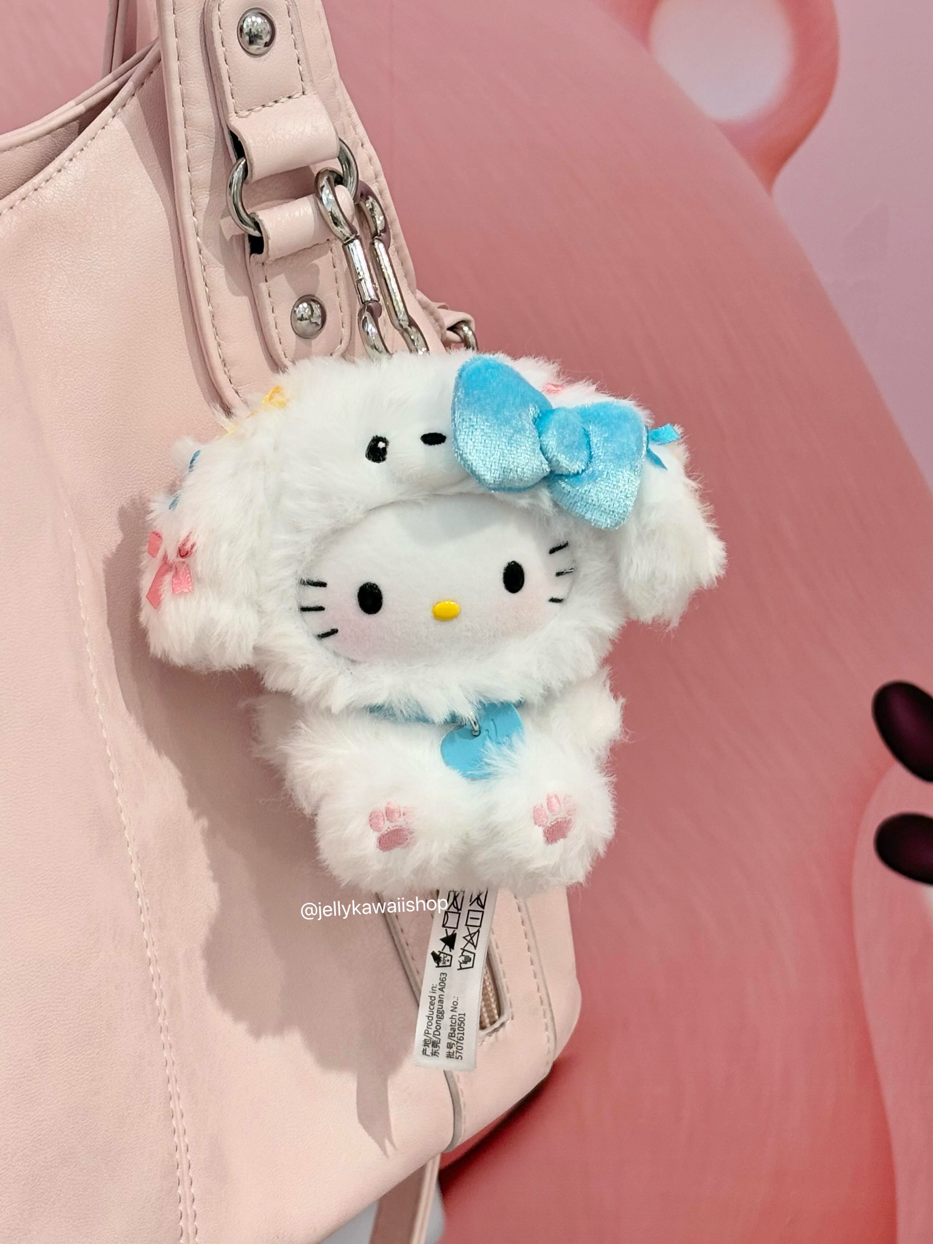Hello Kitty Puppy Party Series Plush Keychain Blind Box