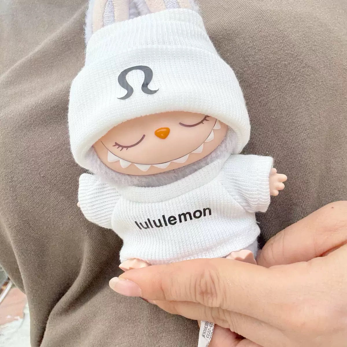 Lulu lemon Clothes Set(NO DOLL) Accessories Suit Cute Clothes for Labubu Dress up Unique Style