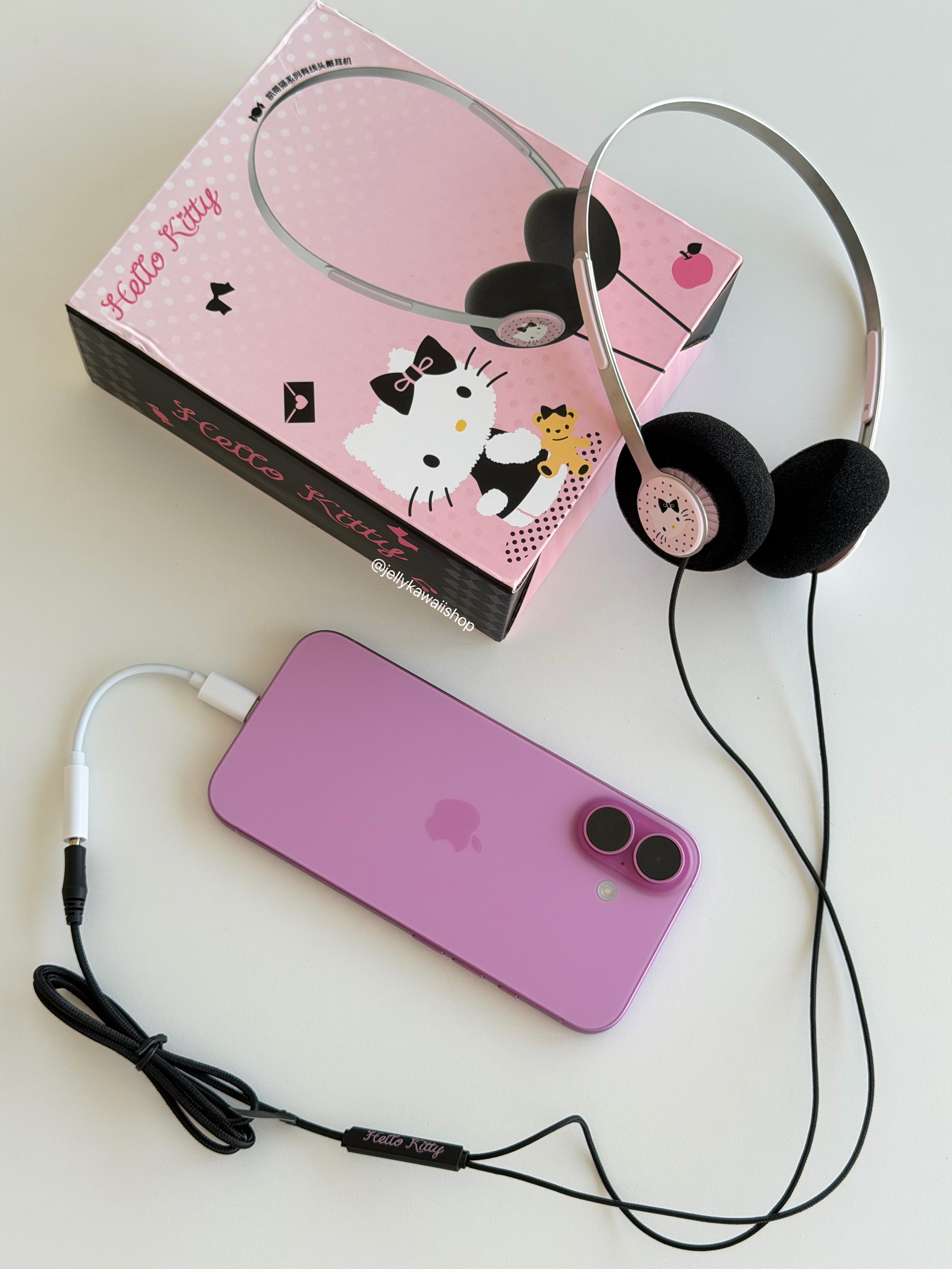 Hello Kitty Wired Headphones