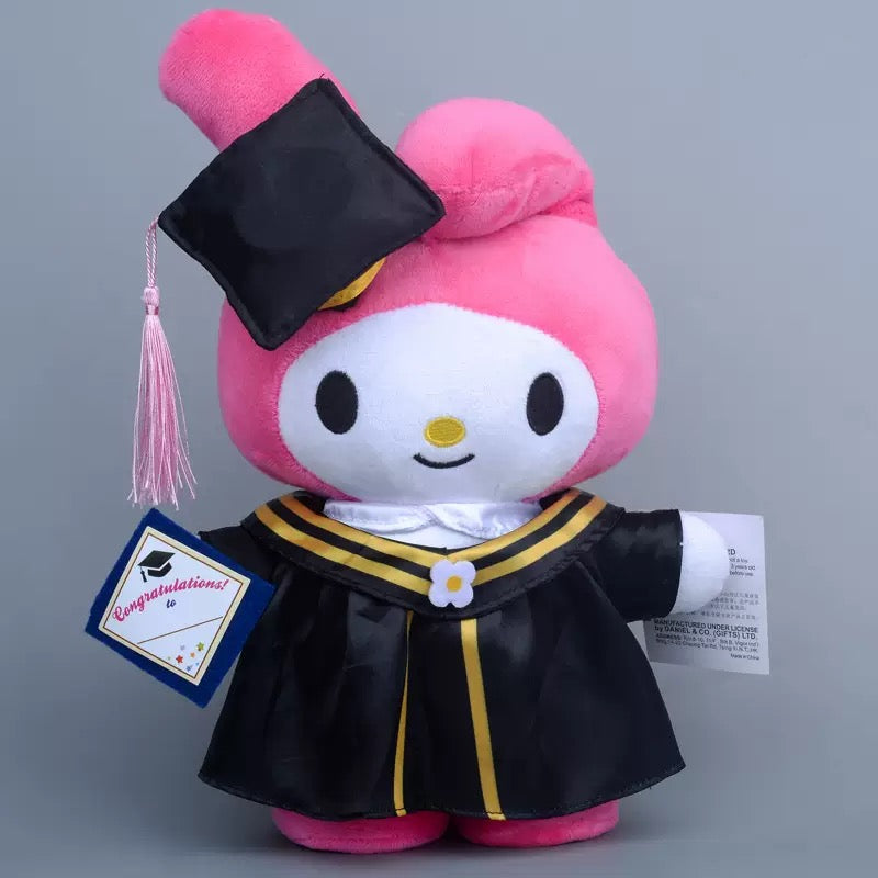 Sanrio Graduation Plushies Toy (14inch &10inch& 4inch)