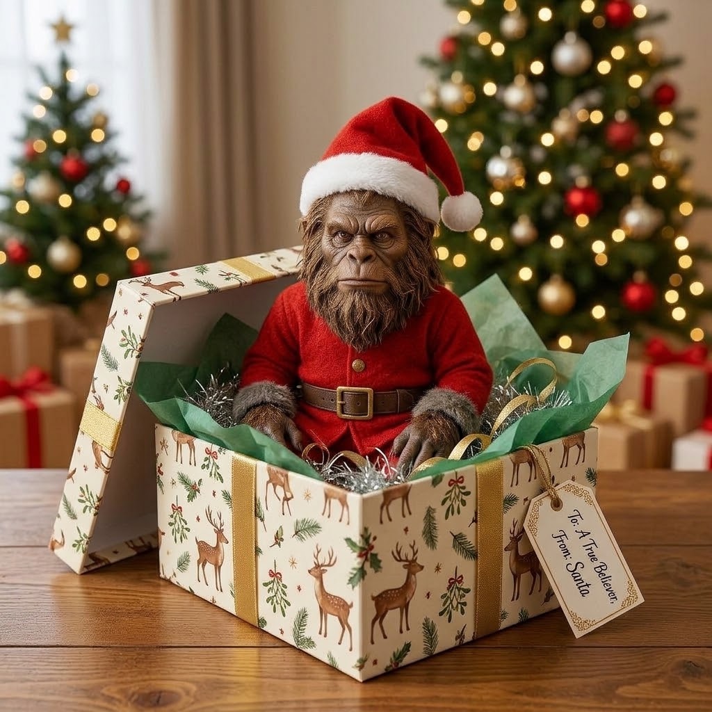 Bigfoot Elf on the shelf