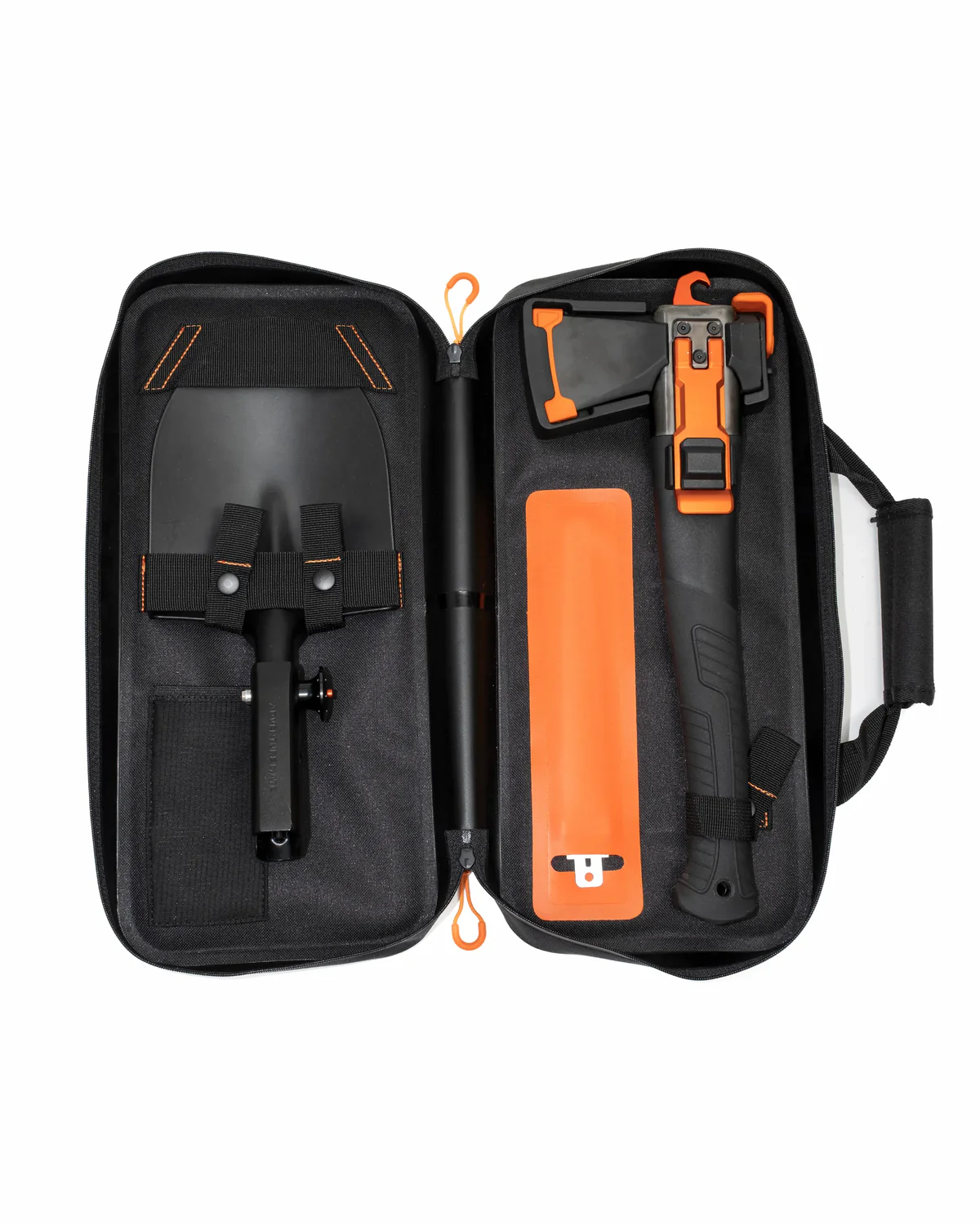 🔥 6-in-1 Outdoor Multi Tool Kit – Axe, Saw, Hammer, Hook & Shovel System