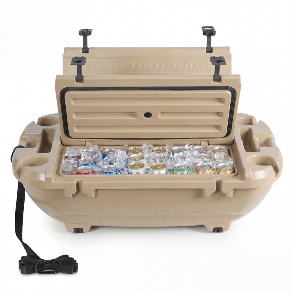🔥 Summer Deal | 40QT Floating Cooler with Dry Storage & Tow Rope