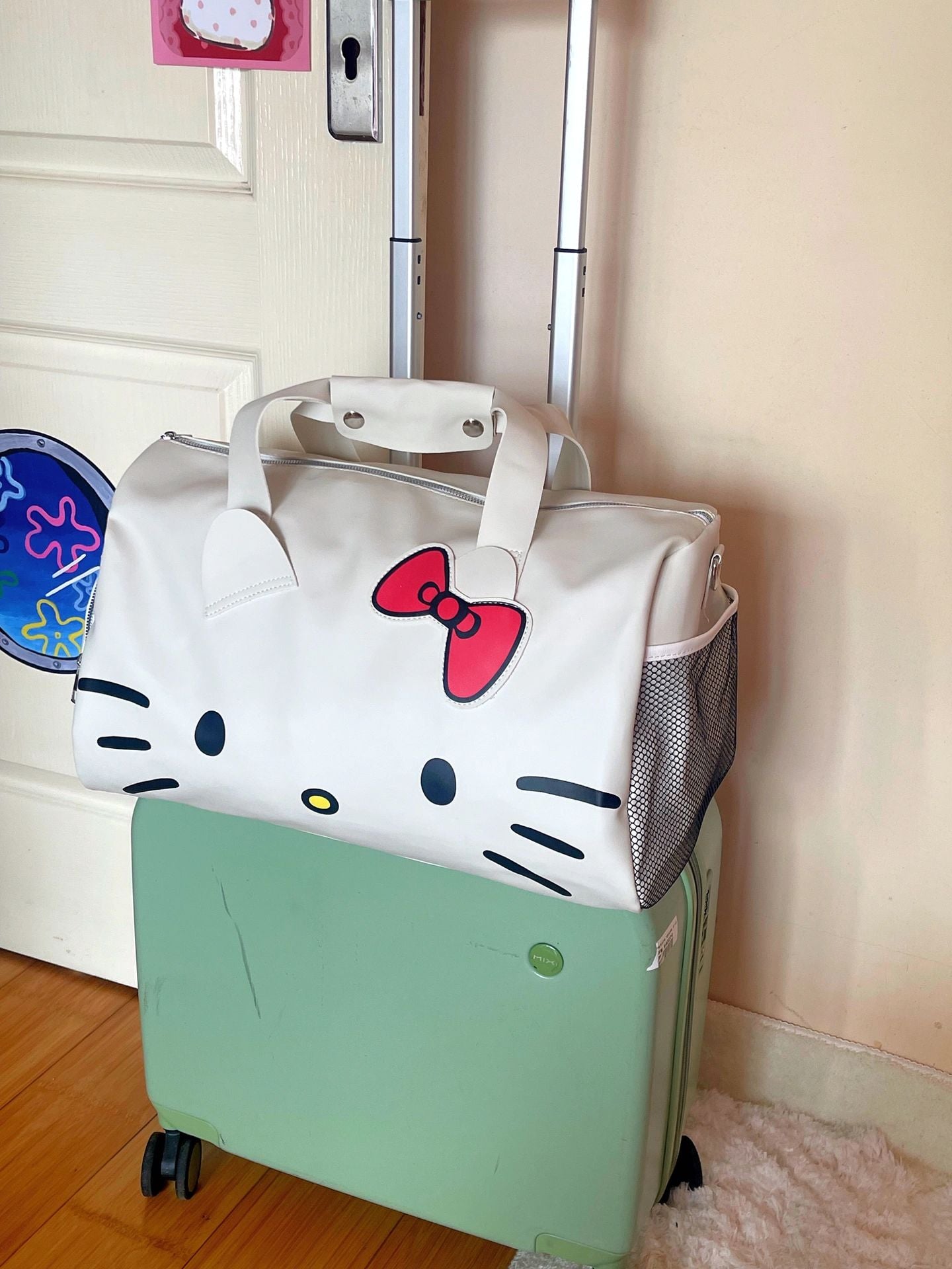 Hellokitty Travel Duffel Bag Tote Carry on Luggage Sport Duffle
