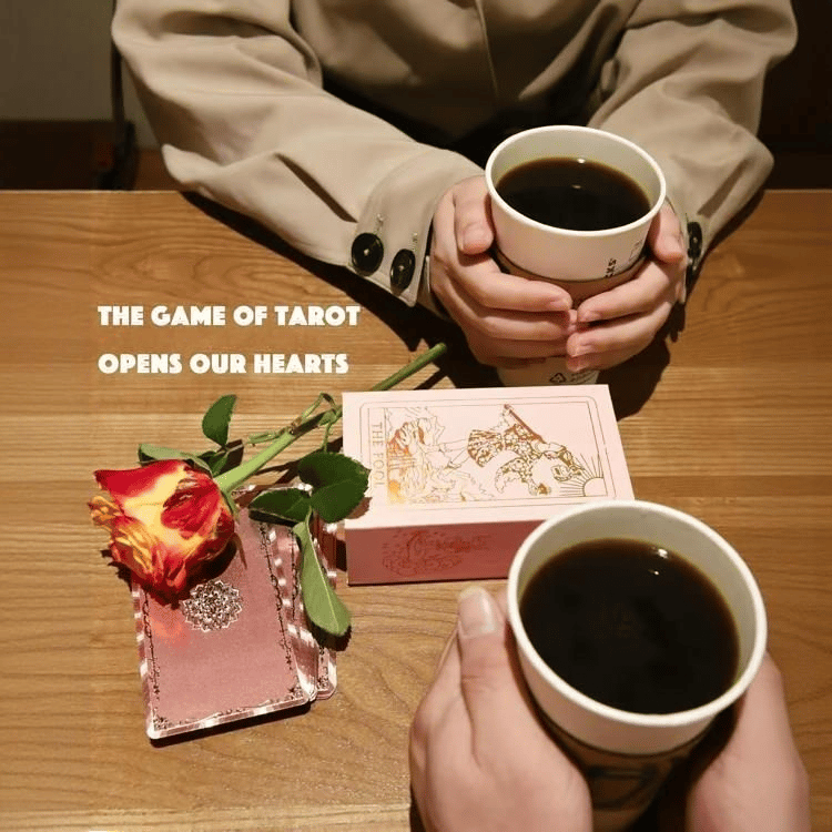 💵💵Rose Gold Tarot Cards with Guide Book