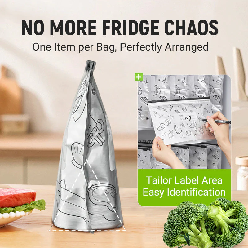 🍃Reusable Aluminum Foil Sealable Storage Bags