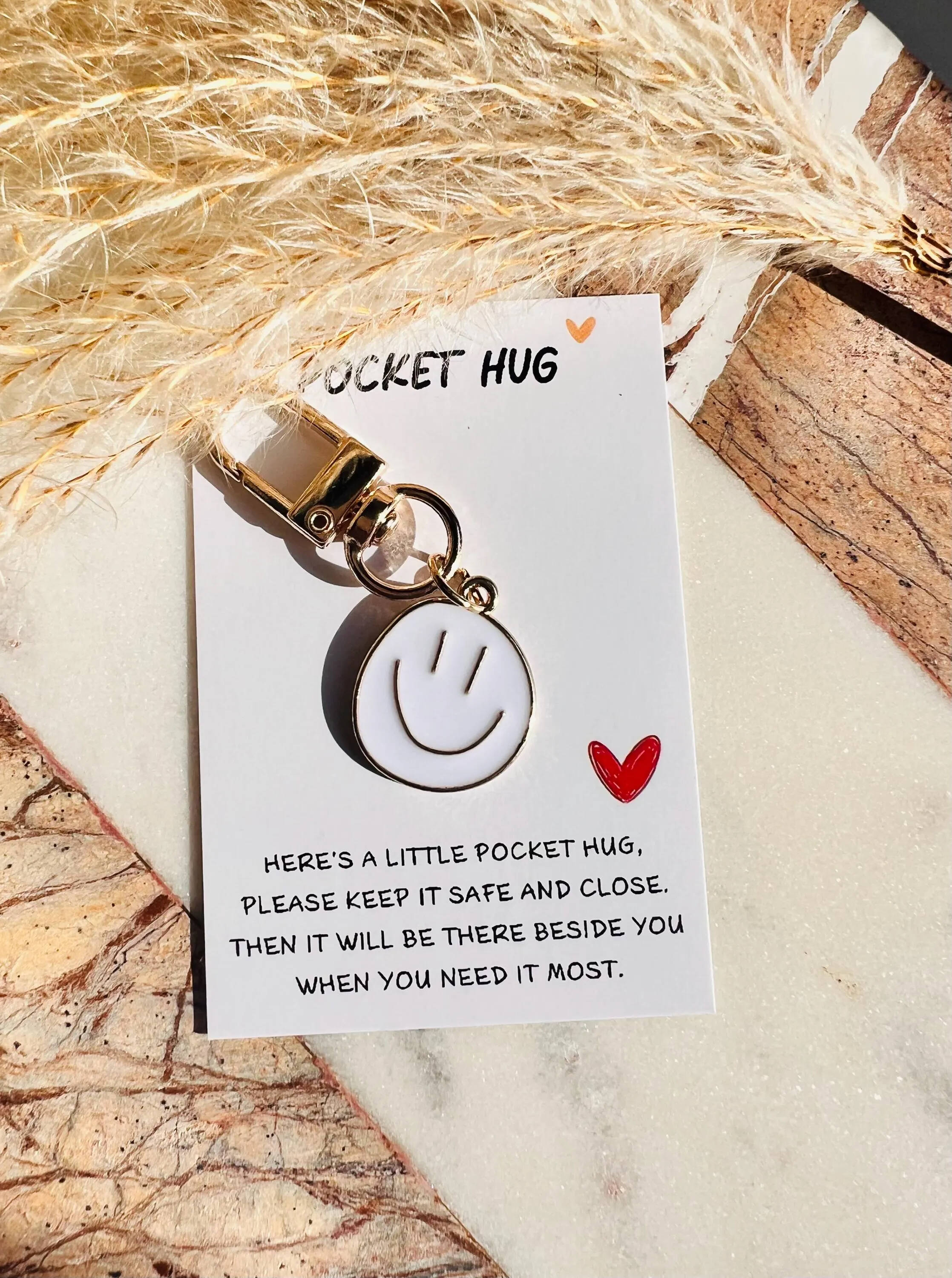Pocket Hug Keychain for Students