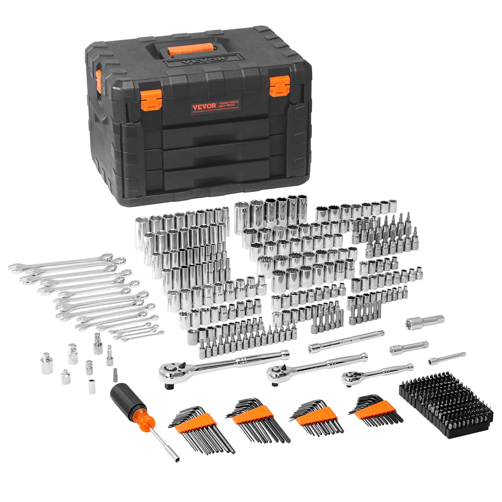 450 Pcs Mechanics Tool Set Socket Set