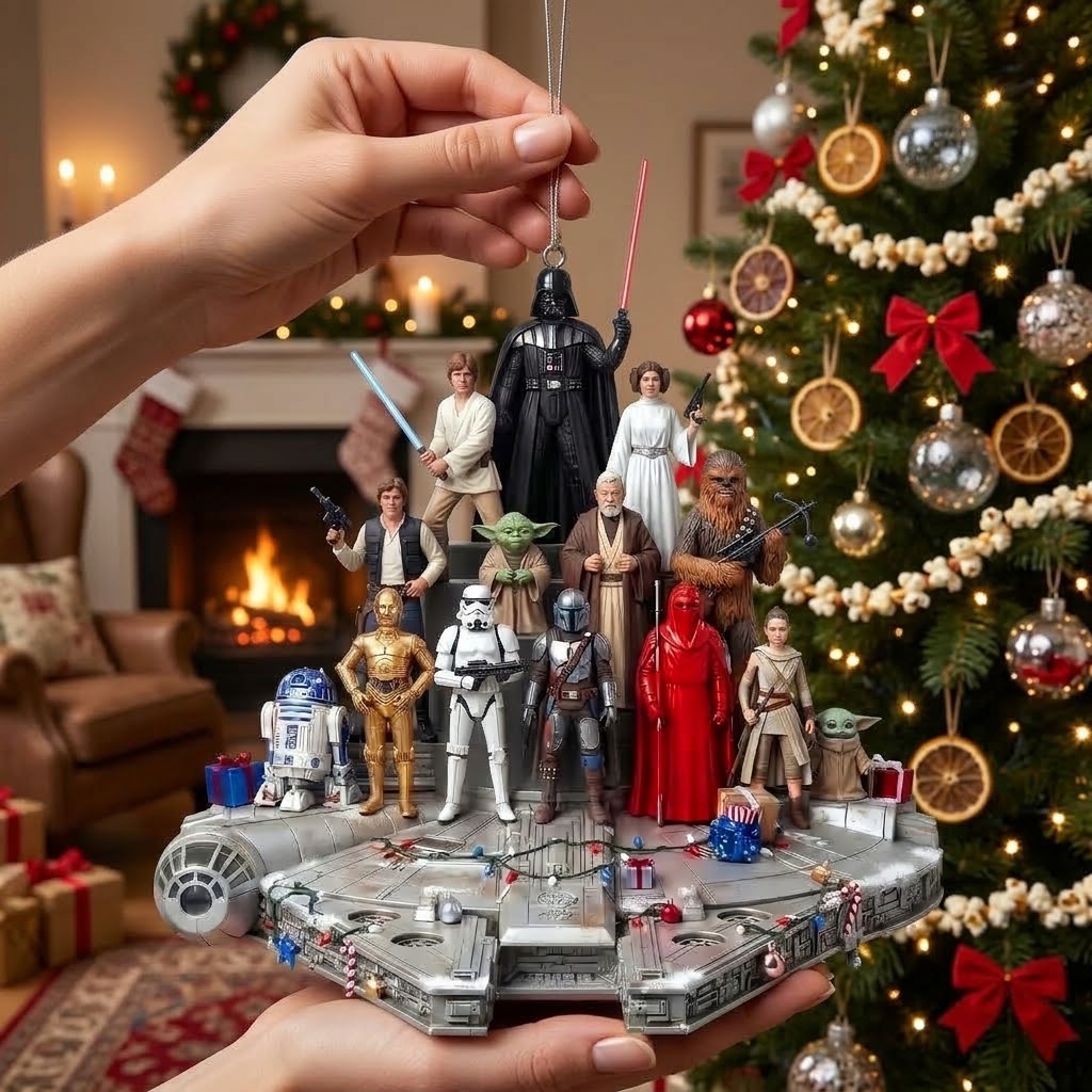 Millennium Falcon Holiday Ornament