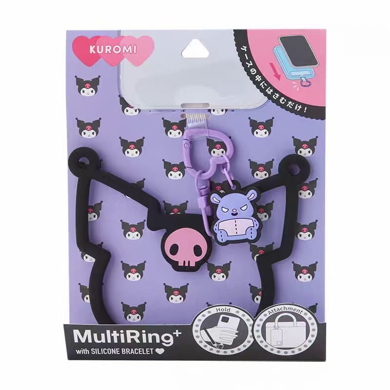 Sanrio Multi-ring Slicone Bracelet Phone Charm Wrist Strap