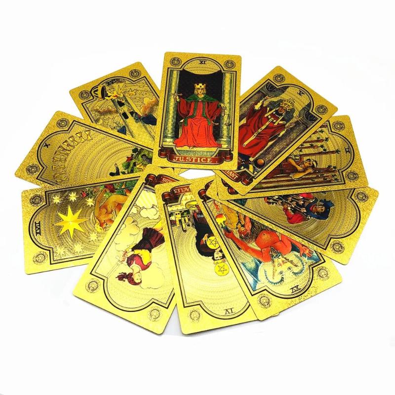 TarotCards – Mystiske gylne tarotkort