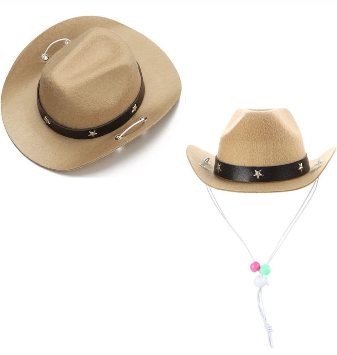 Cowboy Hat Clothing Accessories (NO DOLL) Cute Clothes for Labubu Dress up Unique Style