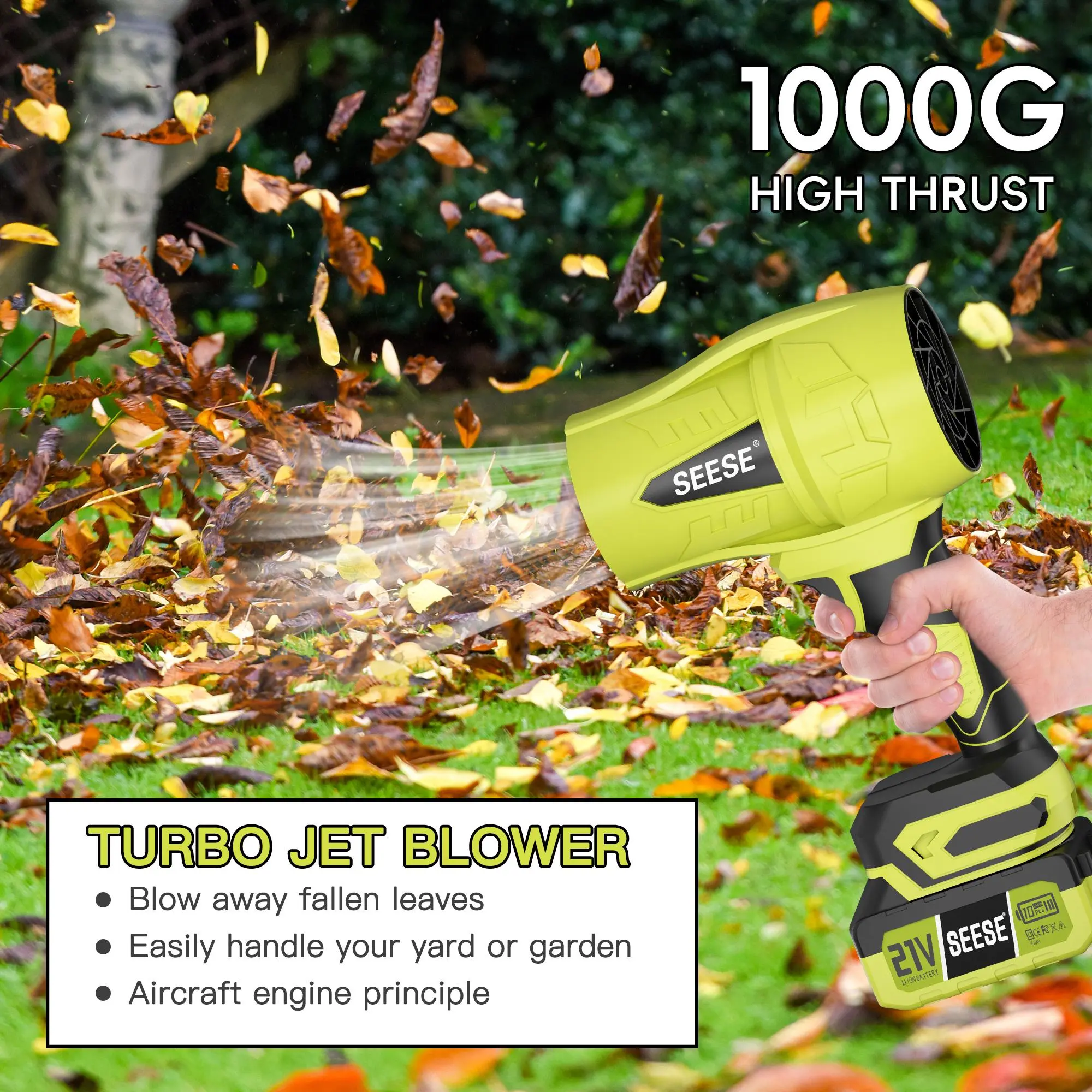 21V Cordless Car Cleaning Kit