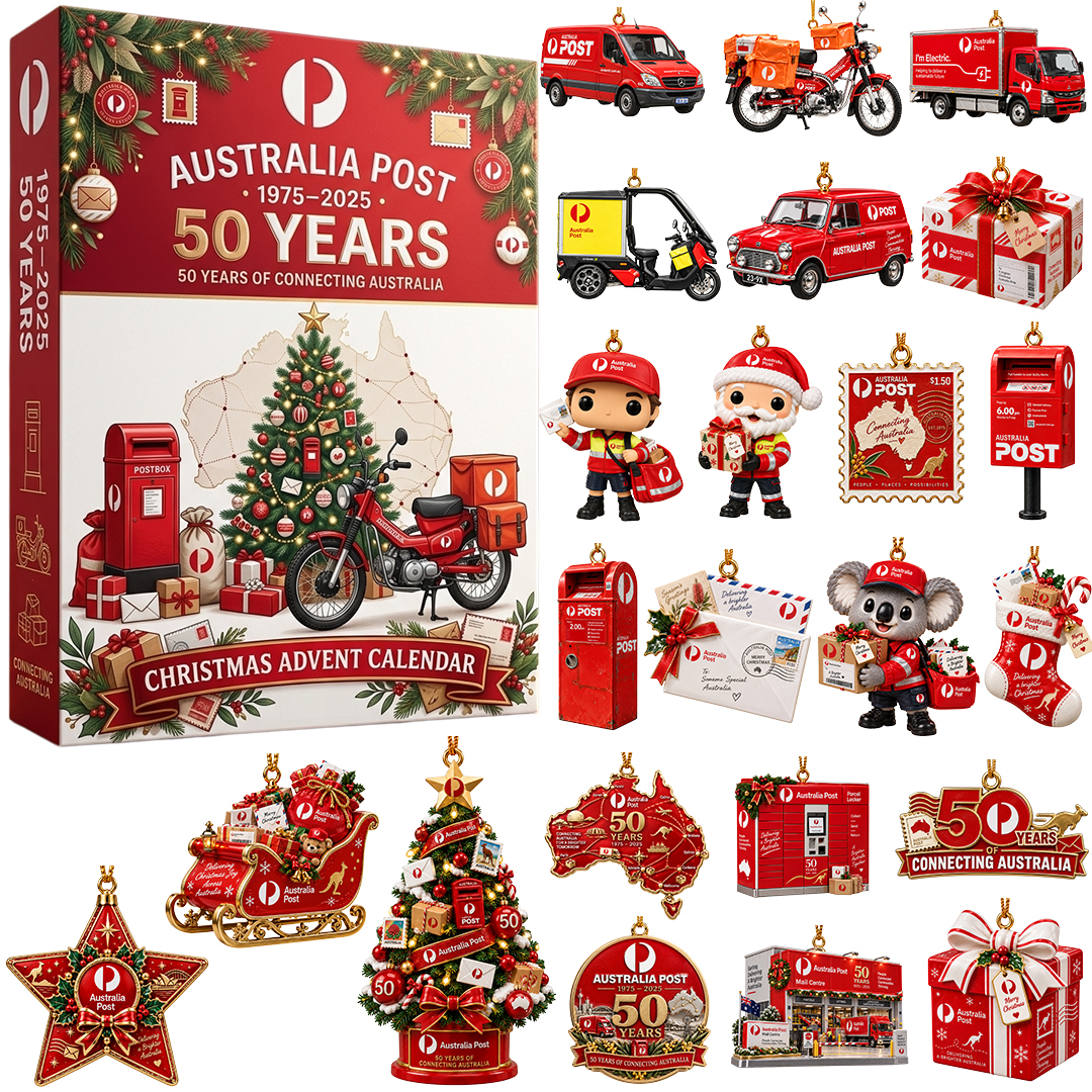 Australia Post 50 Years Christmas Advent Calendar