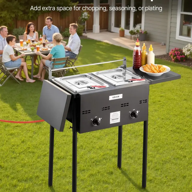 8QTx2 Outdoor  Deep Fryer