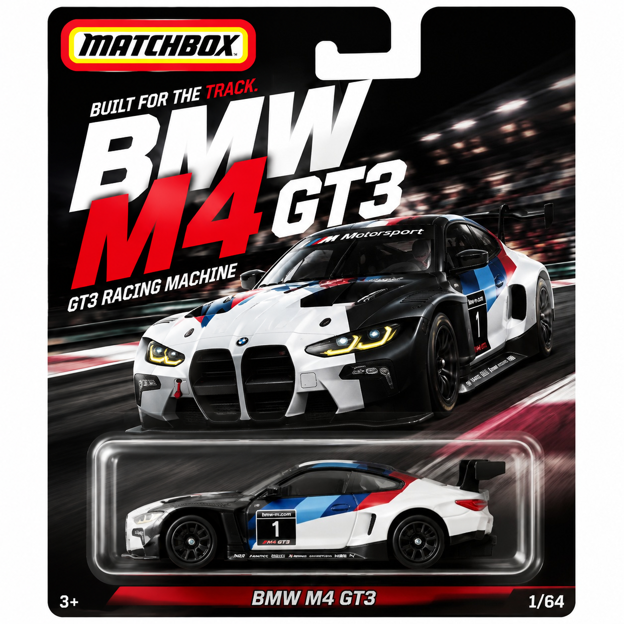 M4 GT3 Racing Die-Cast Model Car